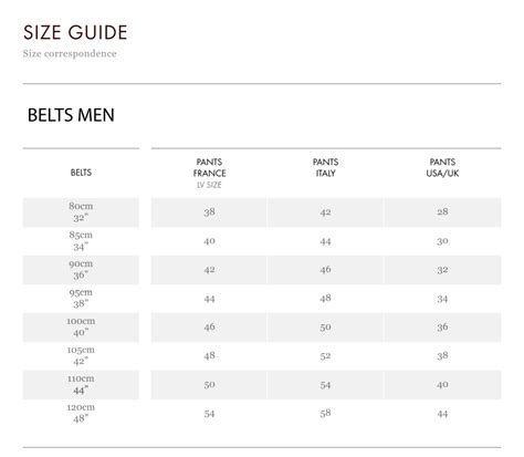 louis vuitton men's clothes size chart|louis vuitton boot size chart.